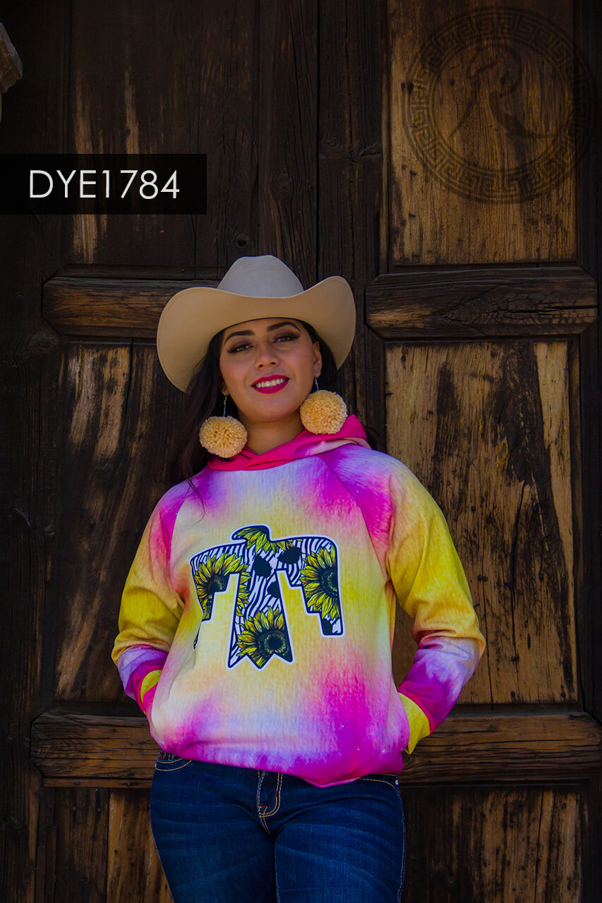 SUDADERA CON GORRO - DYE1784